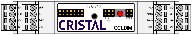 Dimming controller terminals