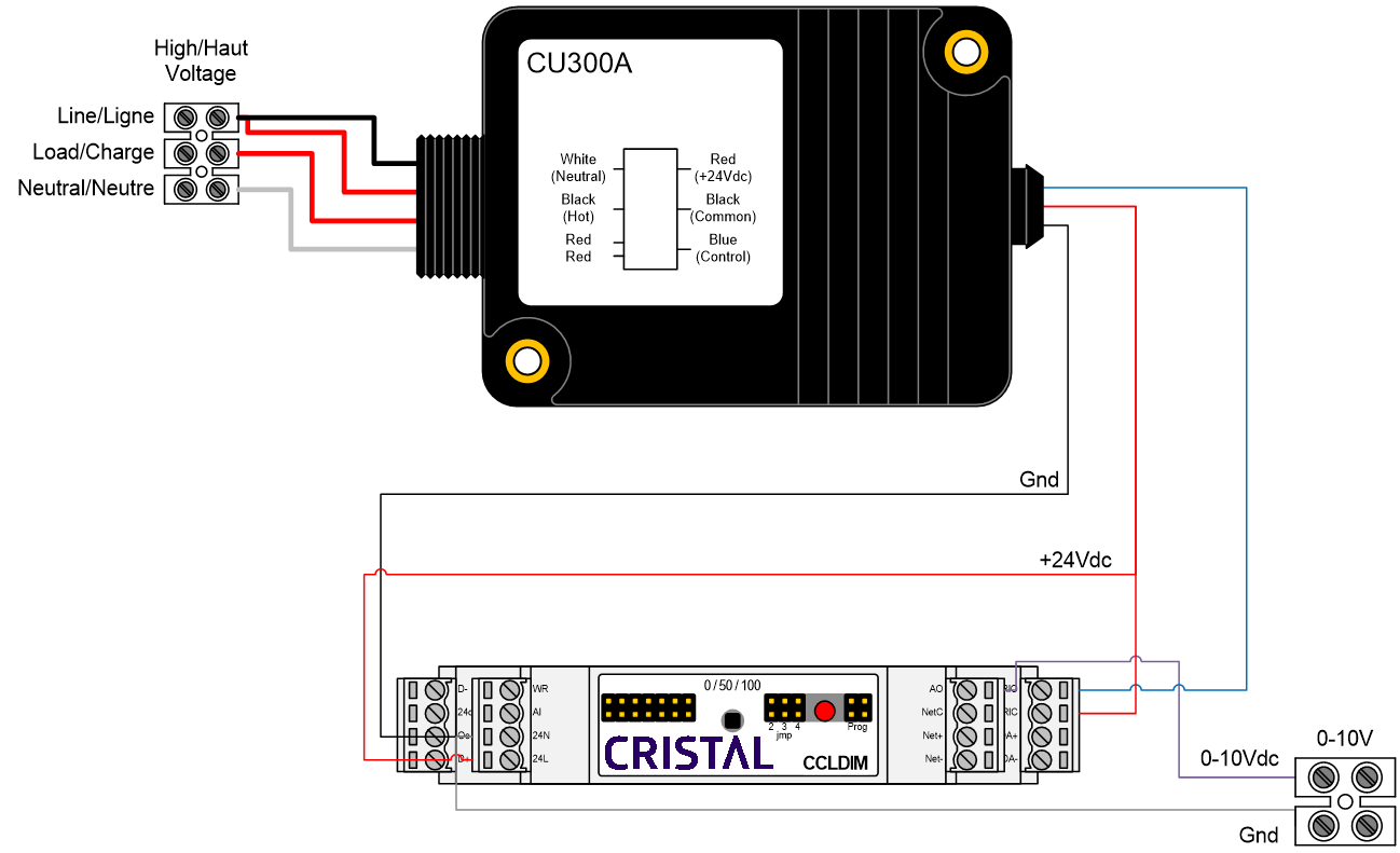 Power pack wiring